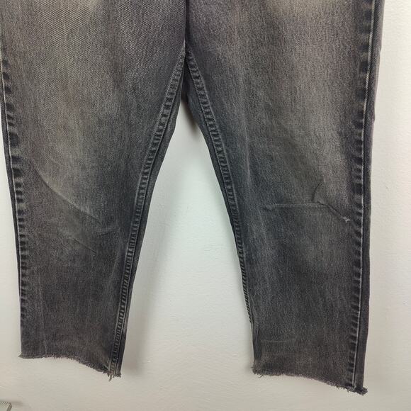Vintage Levi's 550‎ Jeans Mens 30x30 Relaxed Fit Y2K Charcoal Wash Straight Leg - Picture 4 of 11